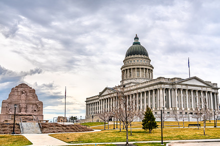 Utah state capitol building in salt stock photo containing utah and capitol, an Architecture Photo by Leonid Andronov