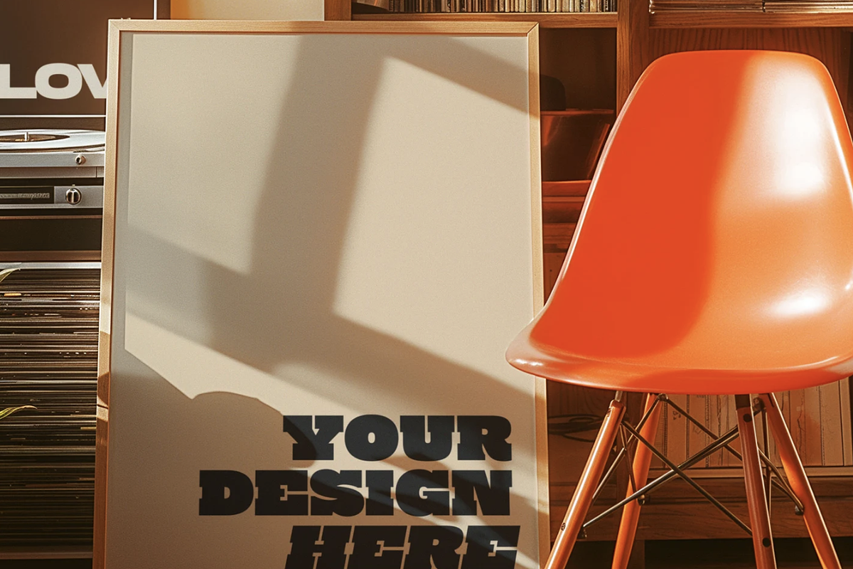 The Ultimate Retro Frame Mockup Pack, a Household Mockup by Emma Rodriguez Studio (Photo 5 of 6)