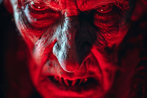 creepy portrait old vampire in the fog, a Photo by Pictures for you!!!!!!!!!
