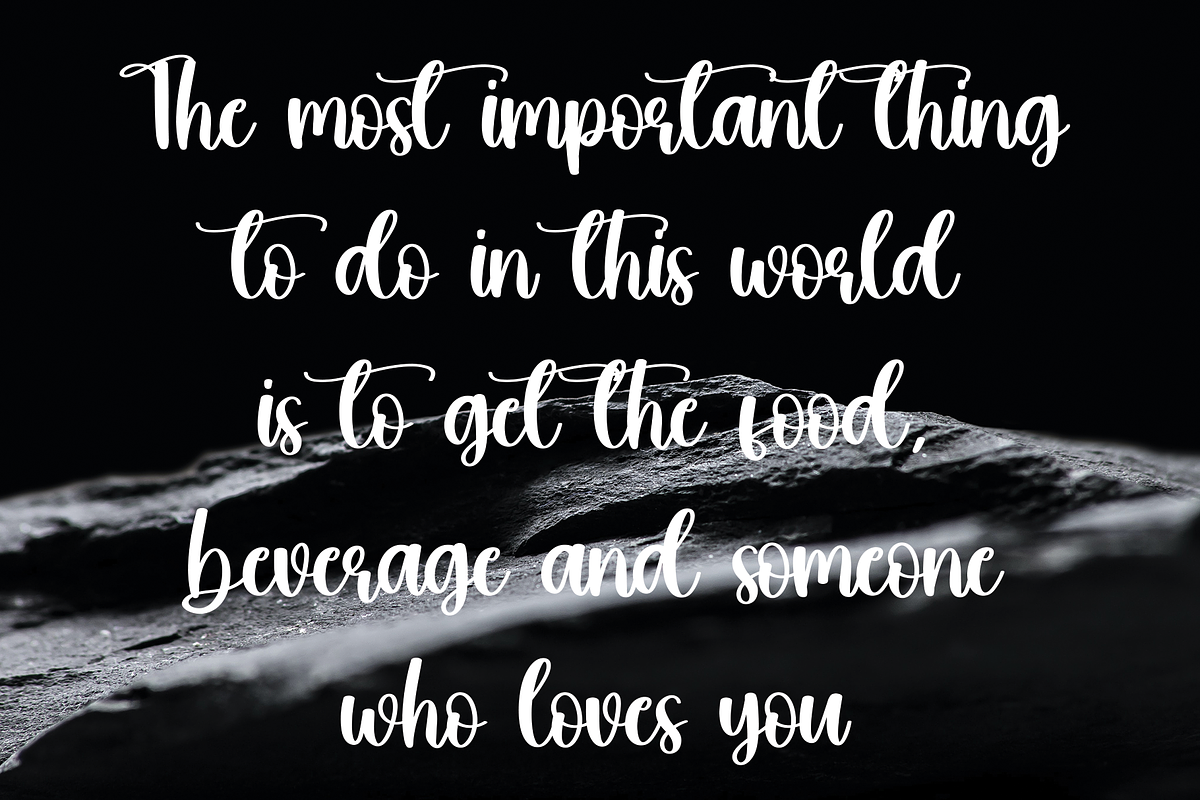 Onion | Script Font, a Script Font by Scratchones (Photo 5 of 8)