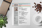 Resume/CV Template V, a Resume Template by Print Forge (Thumbnail 2 of 3)