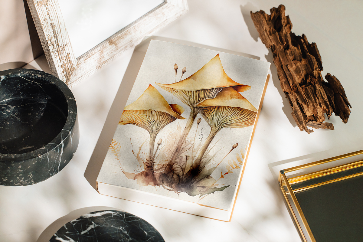 Watercolor Mushrooms Collection, a Decorative Illustration by Cam' Studio (Photo 4 of 10)