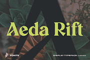 Aeda Rift, a Serif Font by ZP Fonts™ (Thumbnail 1 of 12)