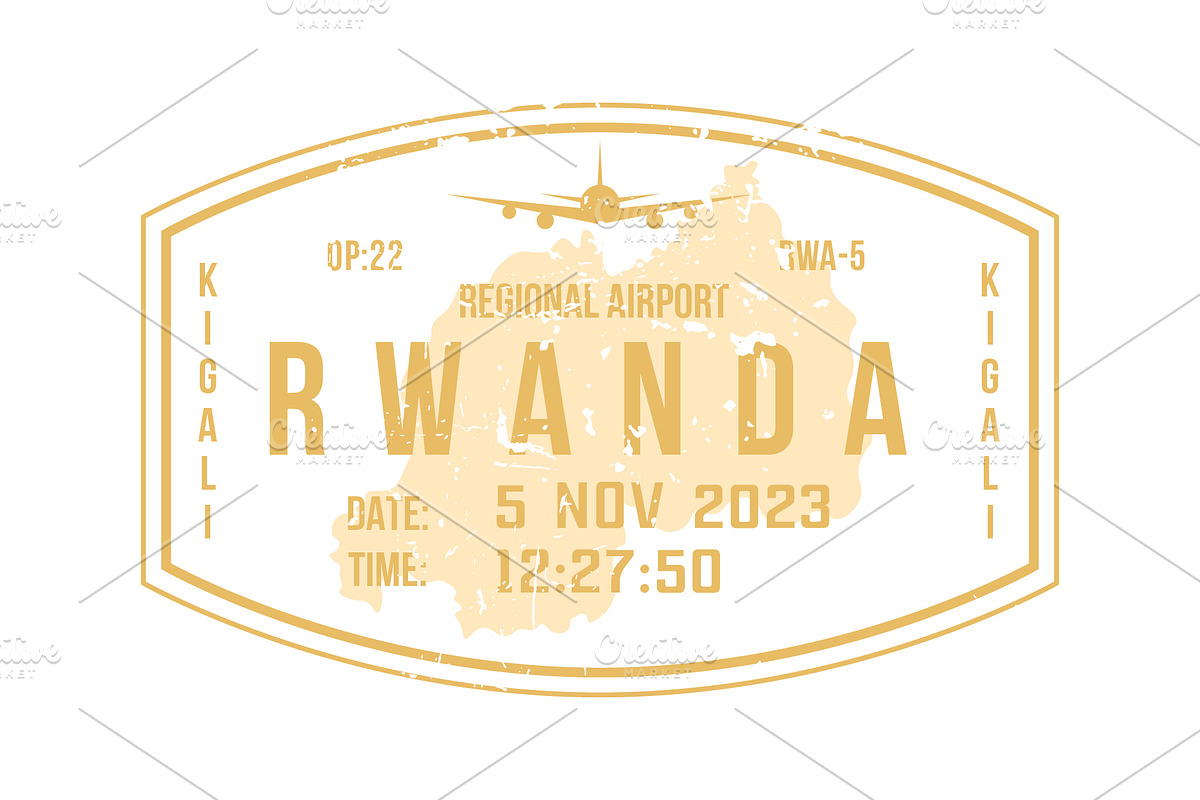 Passport Stamps & Travel Visa Signs, a Transportation Illustration by Kaushal Jangid (Photo 16 of 28)