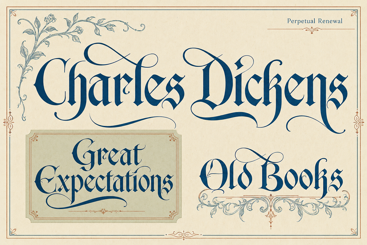 Braewick - Medieval Display Font, a Serif Font by PaperMoon (Photo 9 of 14)