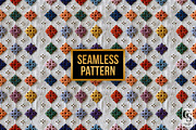 Colorful Chikankari Embroidery, a Pattern Graphic by Creative Store (Thumbnail 4 of 5)