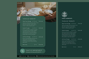Massage Spa Price List & Flyer, a Marketing Template by White Dreamers (Thumbnail 9 of 10)