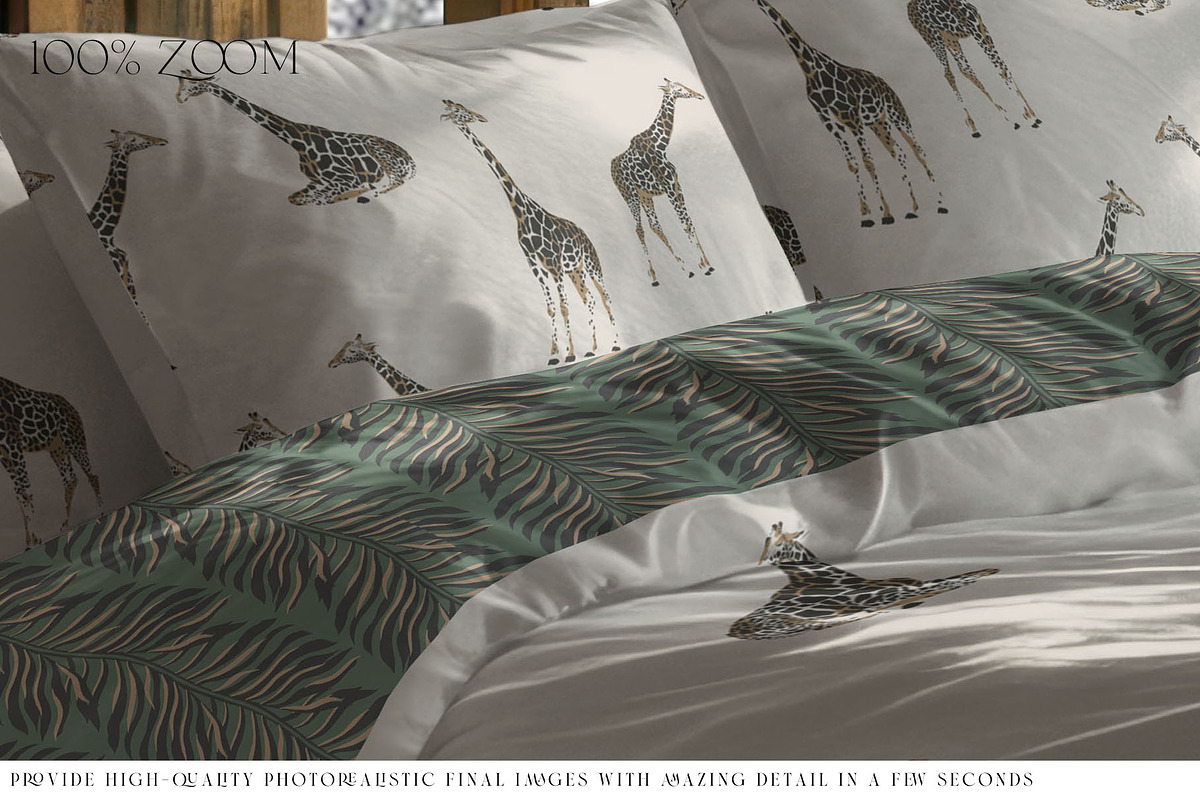 Chalet Bedding Mockups, a Product Mockup by mock-ups (Photo 9 of 12)