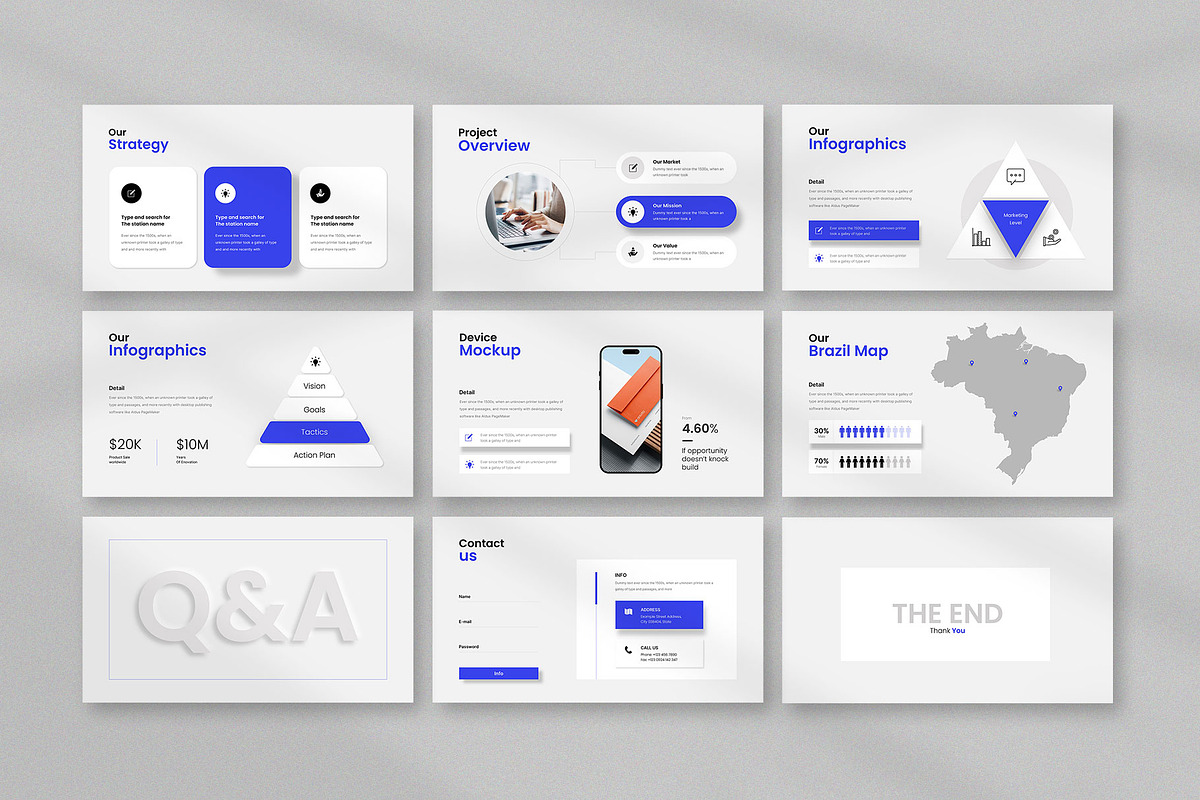 Digital Business Presentation, a Presentation Template by KreateTribe (Photo 7 of 7)