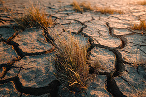 Cracked Earth,Drought,Climate Change, a Nature Photo by Virgo Studio