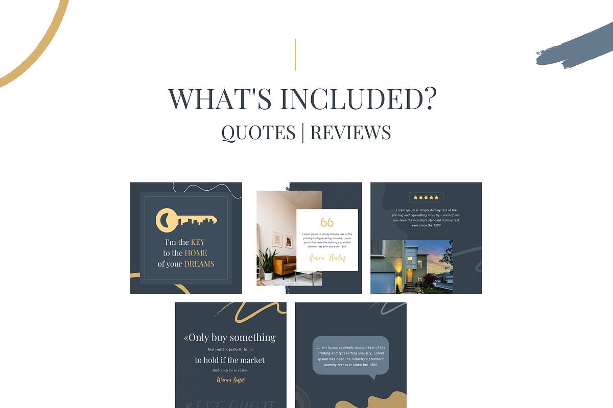 50 Canva Instagram Realtor Templates, a Social Media Template by Estatik Designs (Photo 6 of 11)