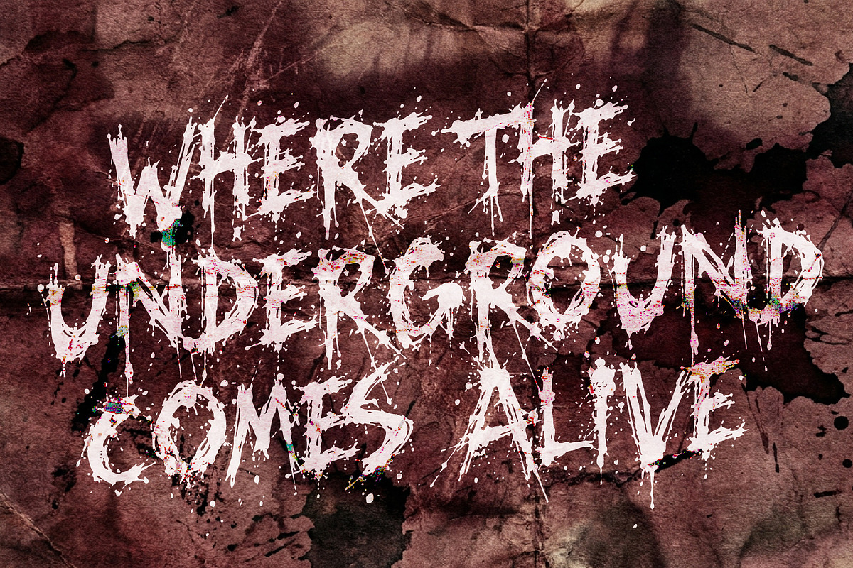 Pagestar Sidewalk mystery Grungetype, a Handwritten Font by HypeWorksCo (Photo 6 of 17)