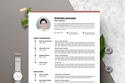 Vol.53 Resume & CV Template, a Resume Template by Hito Graphic (Thumbnail 2 of 8)