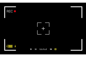 Interface viewfinder, an Object Illustration by Vector Creator