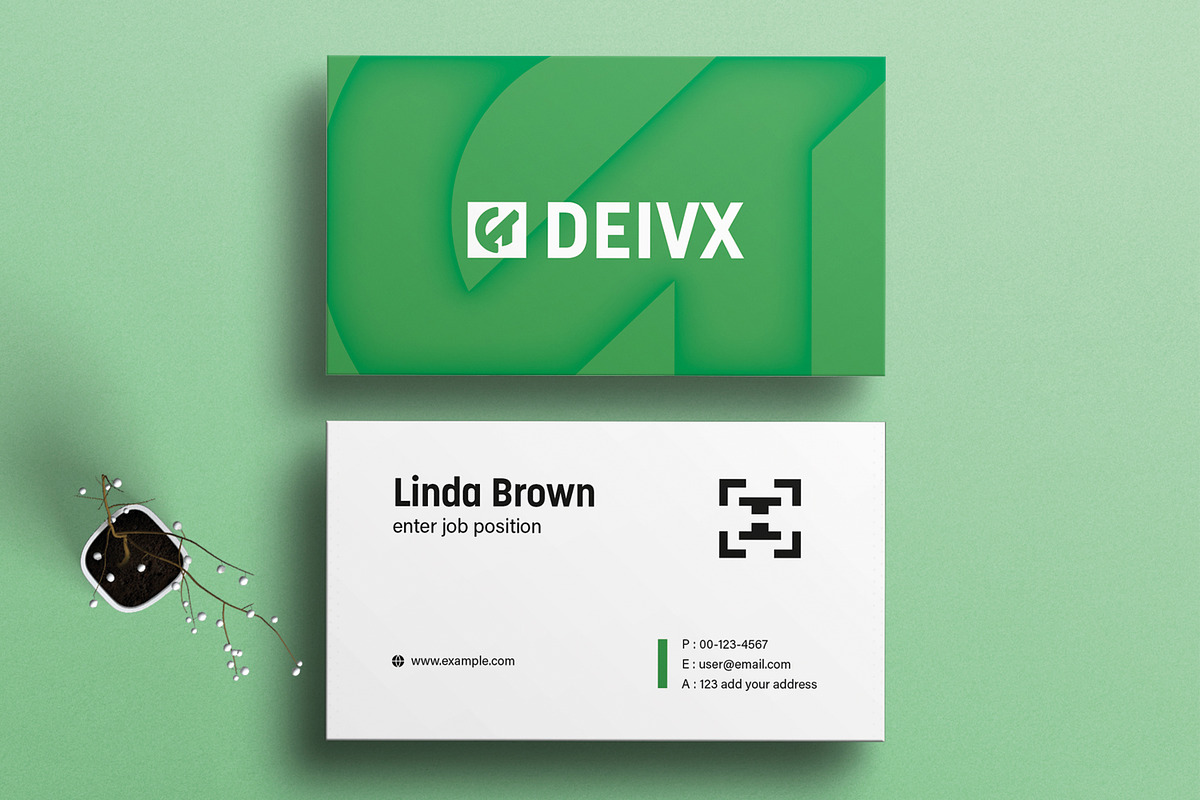 Modern Business Card Template, a Business Card Template by MightyDesign (Photo 1 of 6)