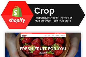 Crop - Fresh Fruit Shopify Theme