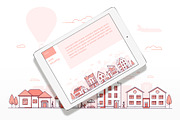 Urban & suburban line landscapes, an Animal Illustration by Boyko Pictures (Thumbnail 7 of 8)