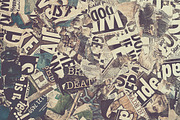 Grungy Newspaper Texture/Background, a Texture Graphic by Eddie Cloud (Thumbnail 1 of 4)