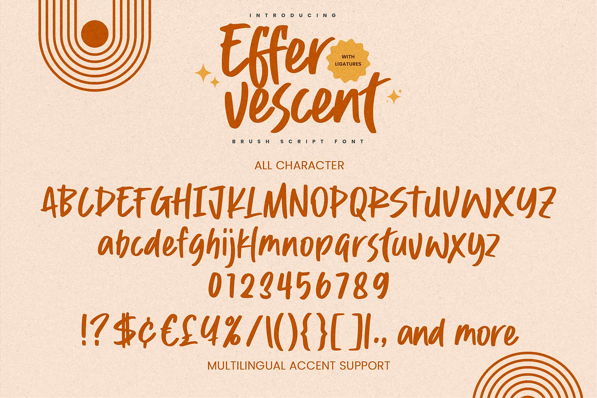 Effervescent – Quick Brush Font, a Handwritten Font by Gassstype (Photo 6 of 8)