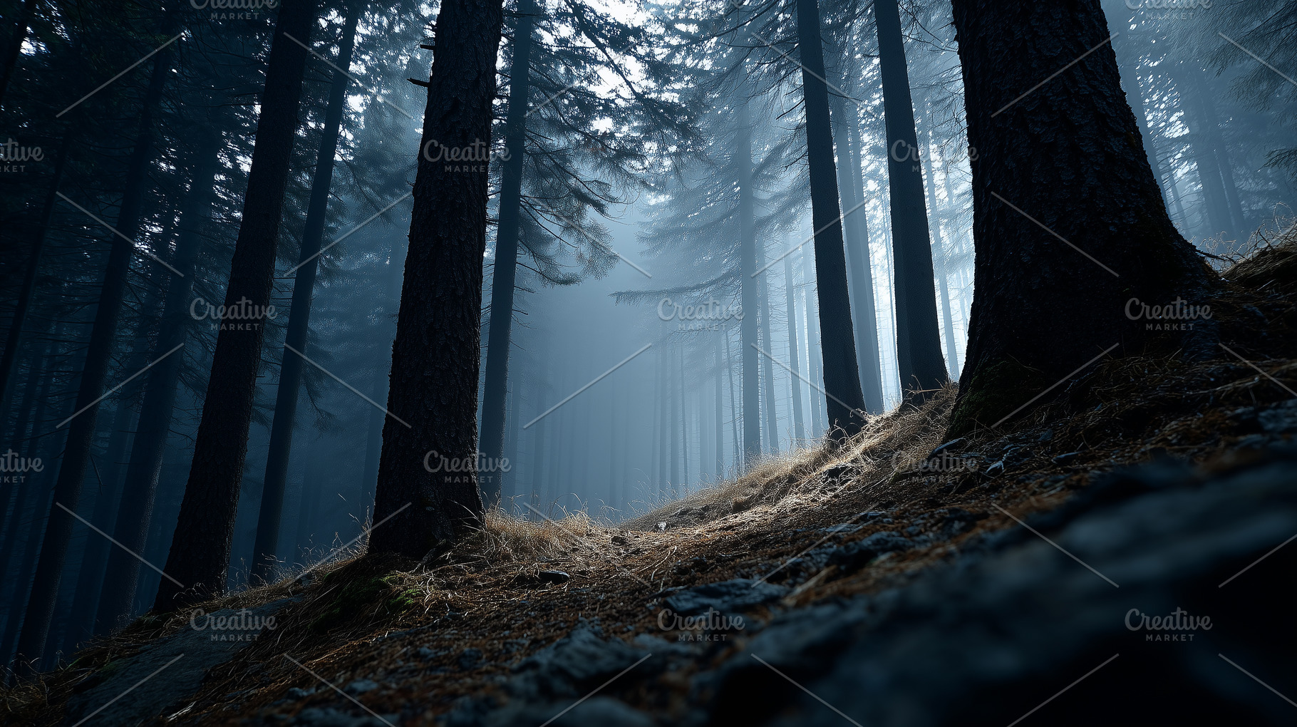 Misty morning light filters through, a Nature Photo by MistyDay