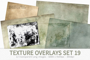 Texture Overlays Set 19