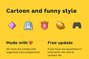 Basic Ui Game Icons Set, an Icon by Amazing Custom Icons (Thumbnail 2 of 6)
