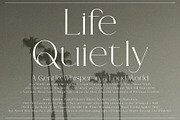 The Genium - Elegant Classic Serif, a Serif Font by GridlineType (Thumbnail 4 of 10)