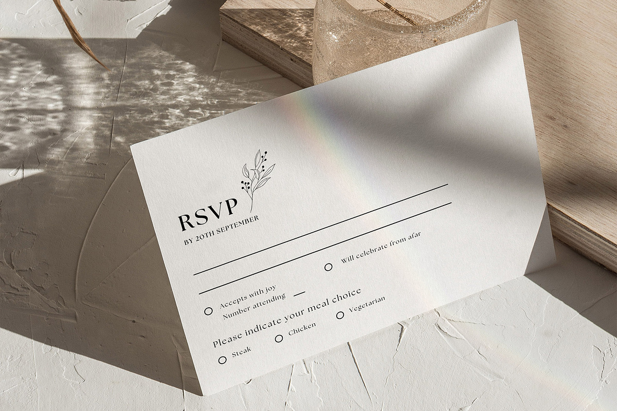 Minimalist Invitation Canva Template, an Invitation Template by microstd (Photo 3 of 6)