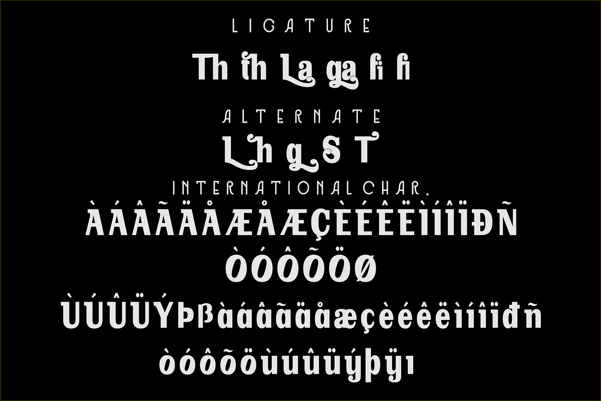 Lagath - Serif style font, a Serif Font by mahstudios (Photo 7 of 8)