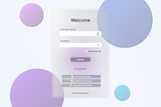 GlassCore Pro – Figma UI Template, an UI Kit Template by OzQ (Thumbnail 2 of 16)