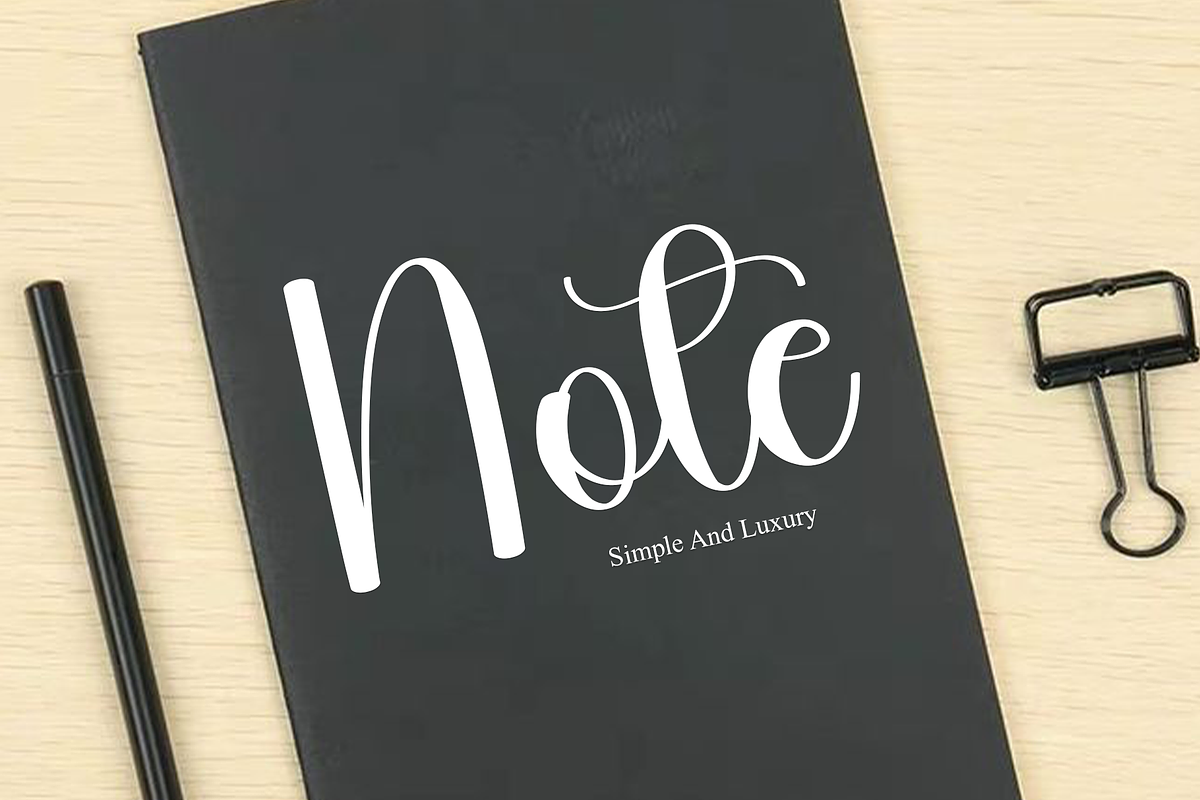 Simple Bigday, a Handwritten Font by FreshTypeINK (Photo 5 of 8)