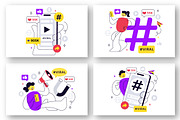 10 Viral Topic Vector Illustration, a Person Illustration by denayunebgt (Thumbnail 3 of 4)