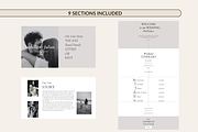Classic Wedding Website Canva, a Landing Page Template by Preset Pixels (Thumbnail 6 of 9)
