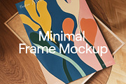 Close-up Frame Mockup Bundle DIN A, a Household Mockup by Ombra Studio (Thumbnail 10 of 11)