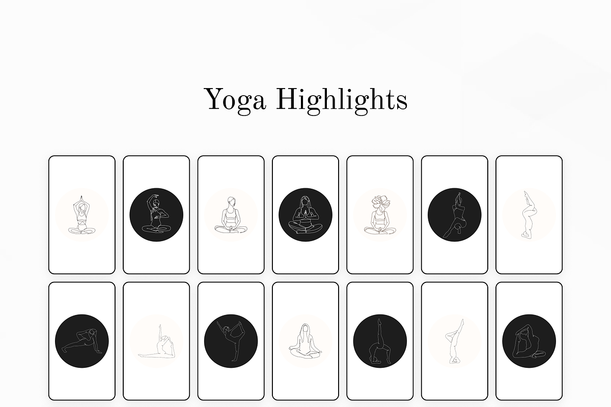 250 Social Yoga Instagram Canva, a Social Media Template by VeliusCreativeStudio (Photo 5 of 9)