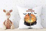 Halloween Skeleton Dance Sublimation, an Illustration by Craft Nest (Thumbnail 5 of 6)