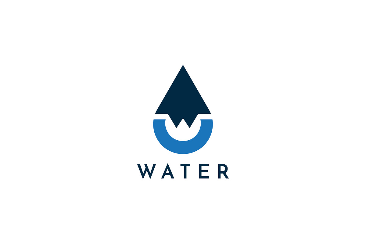 Water Drop Logo, Water Logo, a Branding & Logo Template by Your Choice Art