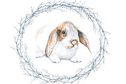 Animals watercolor, an Animal Illustration by JuliaFast (Thumbnail 2 of 4)