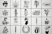 Christmas Cannabis SVG/PNG, an Object Graphic by SecondOfJuly (Thumbnail 2 of 2)