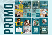Modern Chiropractic Canva Templates, a Design Template by Socially Sorted (Thumbnail 8 of 9)