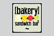 Sandwich Bar grunge vector posters., a Food Illustration by PoPaShop (Thumbnail 4 of 7)