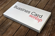 Bussines Card Mockup, a Print Template by buttonpl (Thumbnail 2 of 4)
