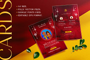 Wedding Invitation Cards Design, an Invitation Template by Creative Hatti (Thumbnail 3 of 6)