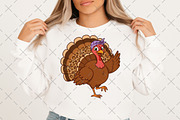 Leopard Turkey Thanksgiving PNG, an Illustration by Craft Nest (Thumbnail 3 of 6)