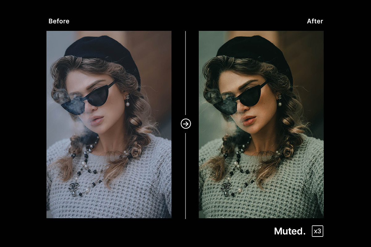Muted - Actions and Presets, a Preset Add-On by Hydrozi Presets (Photo 5 of 7)