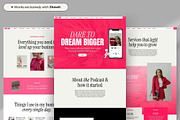 Showit Website Template for Coaches, a Websites & App Template by Superhero Design Co. (Thumbnail 5 of 6)
