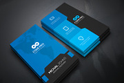 Business Cards 2 in 1, a Business Card Template by Genereux Art (Thumbnail 3 of 8)