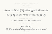Jillian | Wedding Calligraphy Font, a Script Font by JS Design (Thumbnail 13 of 14)