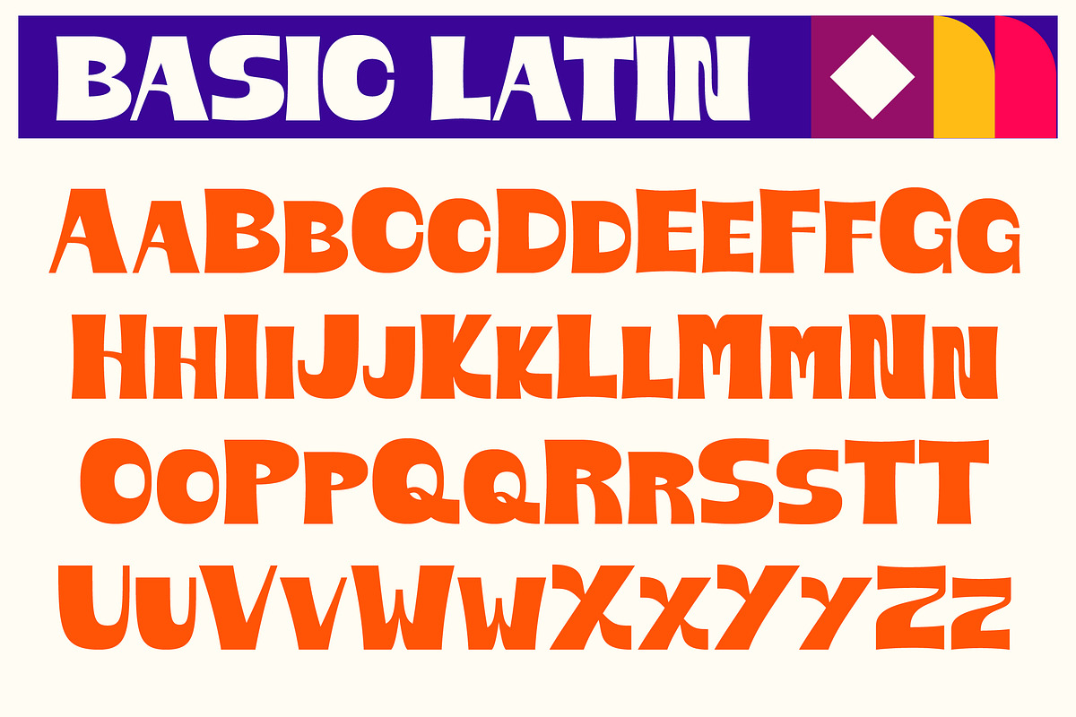 Gamure - Playful Bold Display Font, a Sans Serif Font by CuratedType Studio (Photo 2 of 10)
