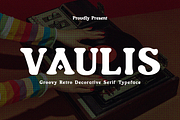 CF Vaulis - Retro Serif, a Serif Font by Indotype Foundry (Thumbnail 1 of 10)